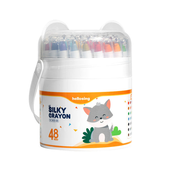 Water-Soluble Twistable Coloring Crayons
