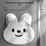 Silicone Rabbit Rub Foot Pad