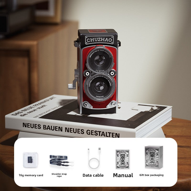 Initial Photo Simulation Dual-Reverse Digital Camera