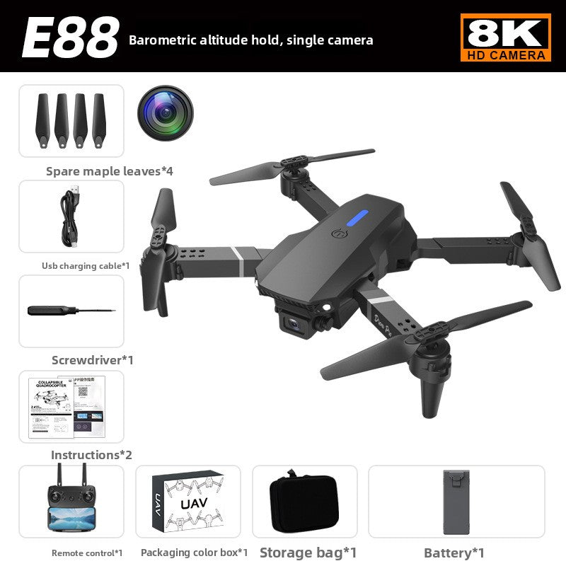 Dual-camera unmanned aerial vehicle