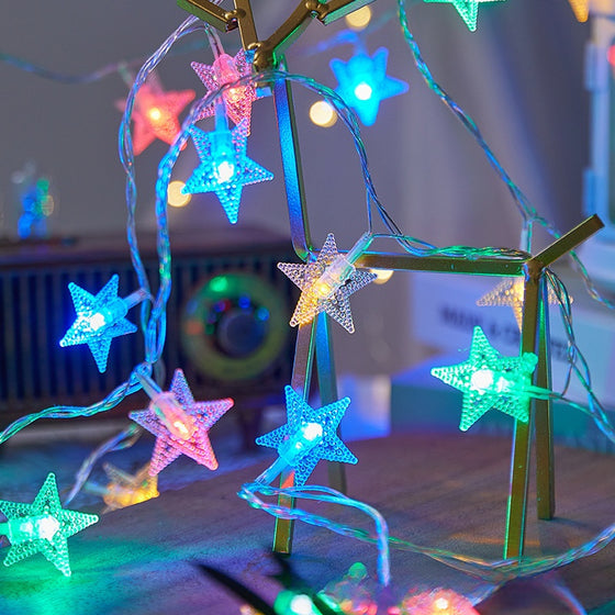 Solar Star String Lights Decor product image 4