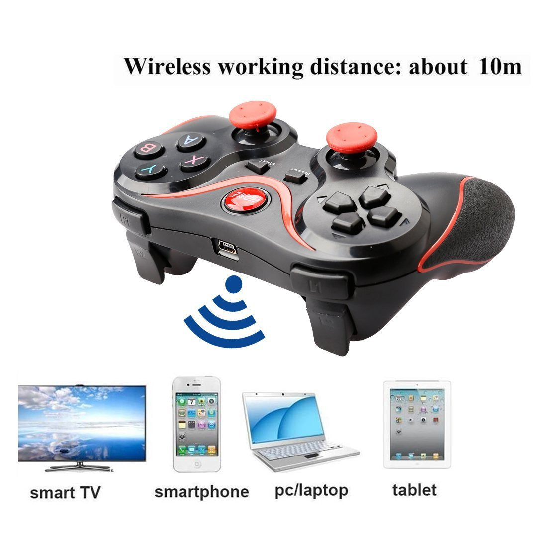 Wireless Bluetooth Gaming Controller for Mobile Devices