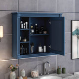 Modern Wall Mounted Bathroom Mirror Storage Cabinet