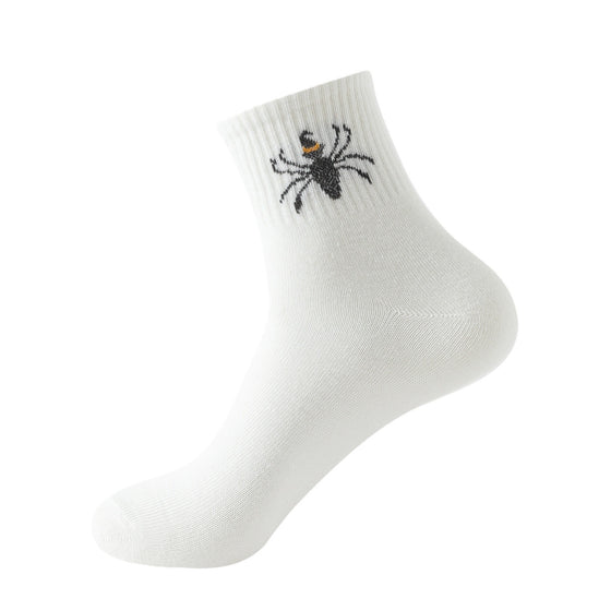 Men and Women Casual Halloween Creative Mid-Calf Cotton Stockings
