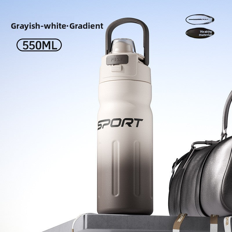 Double-swing lid insulated cup