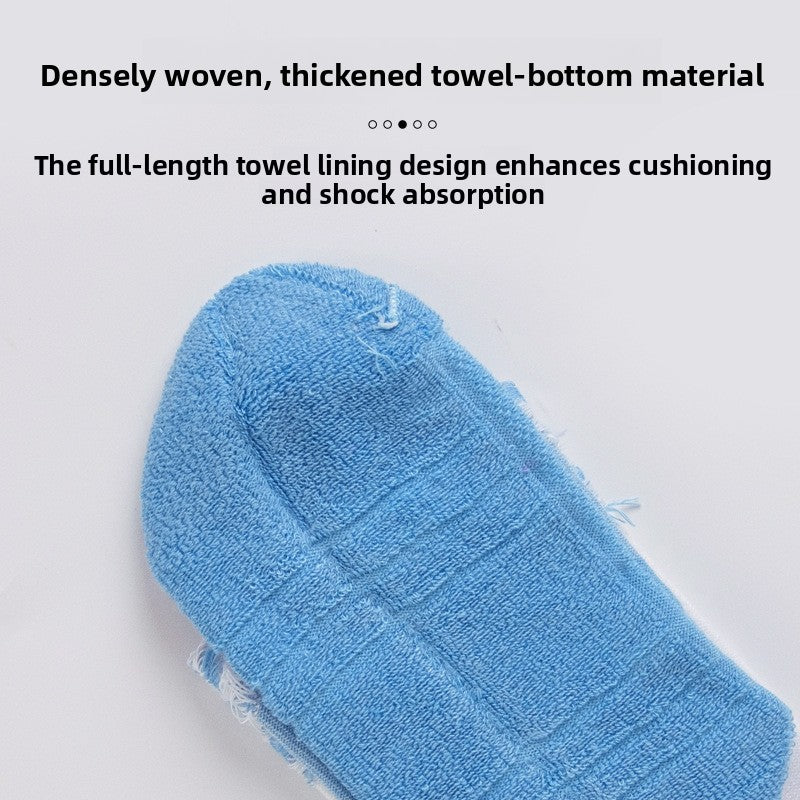 Long anti-slip athletic socks