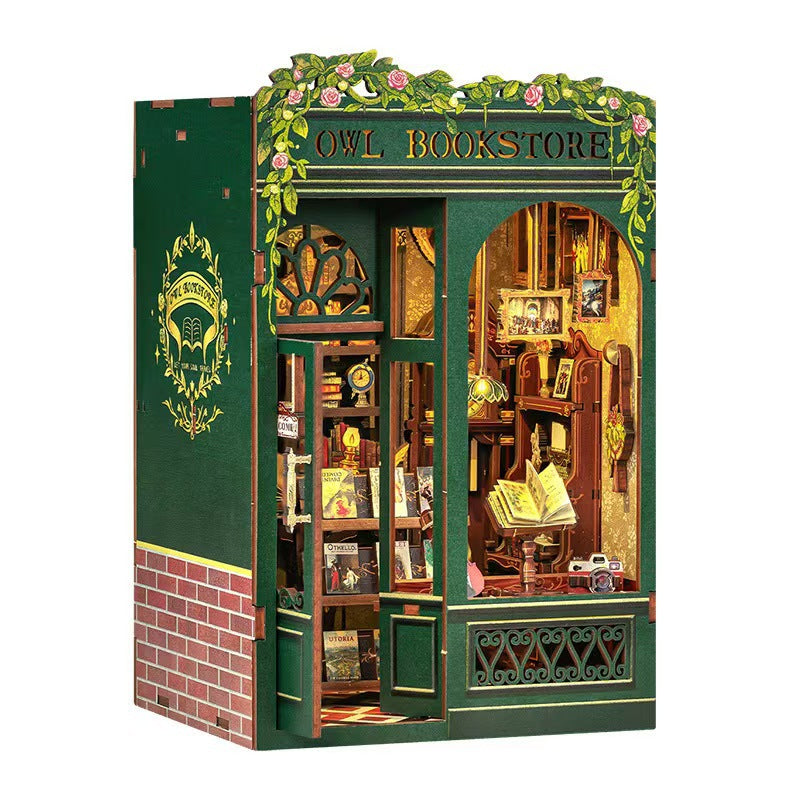 DIY Miniature Bookstore Book Stand