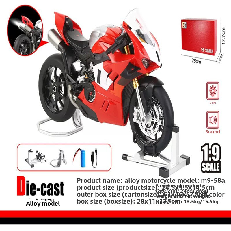 Ducati V4R Alloy Motorcycle Model