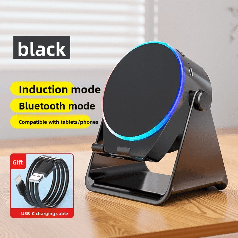 4-in-1 Wireless Induction Bluetooth Speaker