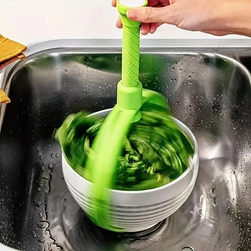 Salad Spinner Set with Vegetable Dryer and Colander - Image 3