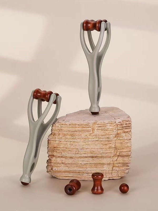 Solid wood finger massager product image 3
