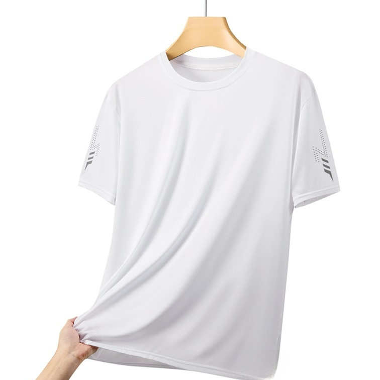 Men's Ice Silk Short Sleeve T-Shirt