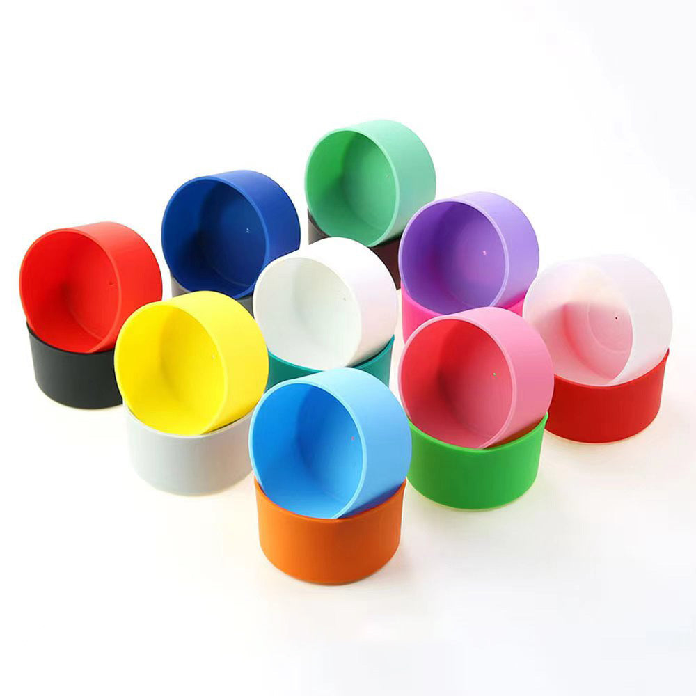 Silicone Cup Coaster with Non-Slip Base