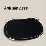 Anti-Tipping Elevated Stainless Steel Dog Bowl with Large Capacity Non-Slip Bottom Double Bowls Pet Feeding Supplies