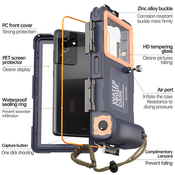 Universal Waterproof Phone Case for Underwater Photography Phone Cases product image 3