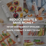 B82B-Handheld Vacuum Sealer Machine-Compact Food Vacuum Sealer 1SET, Seal Meal Saver,Portable for Food Sealing Machine