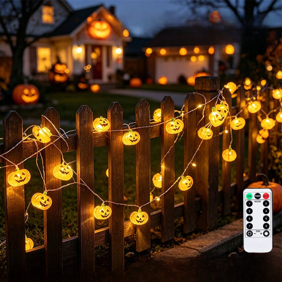 Halloween Light String Pumpkin Light Candles & Ambient Lighting product image 3