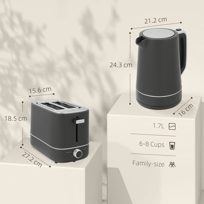 Fast Boil Kettle & Toaster Set