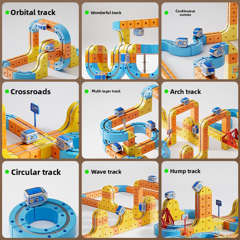 Magnetic Train Set