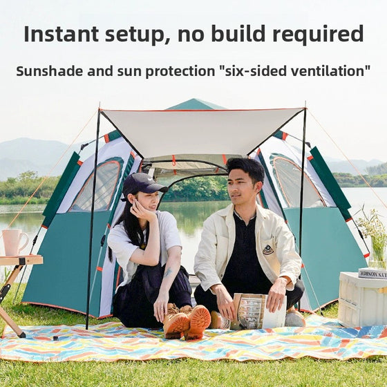 Automatic Hexagonal Camping Tent Camping Shelter & Sleep product image 2