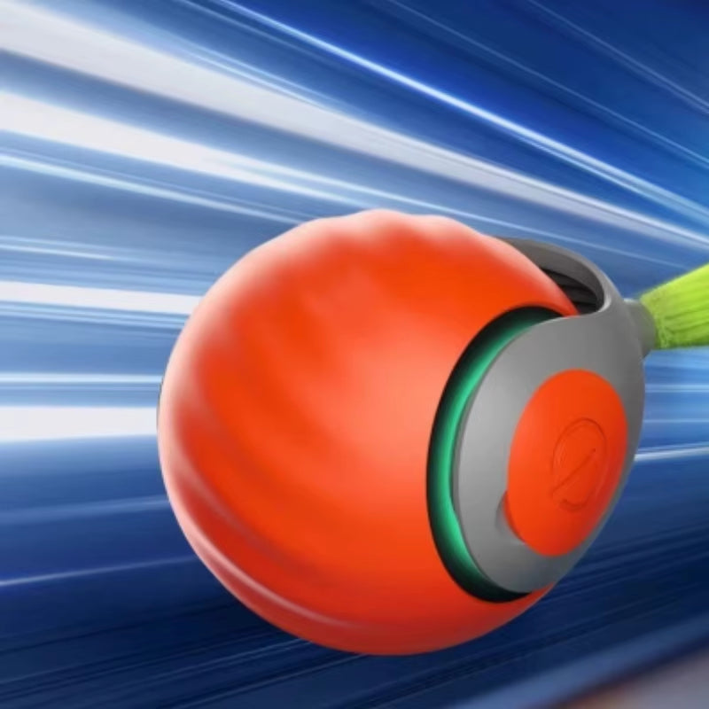 Interactive Cat Toys Ball Automatic Small Tail Rolling Ball Rechargeable Portable Pet Toys Pet Kittens Teaser Game Toys