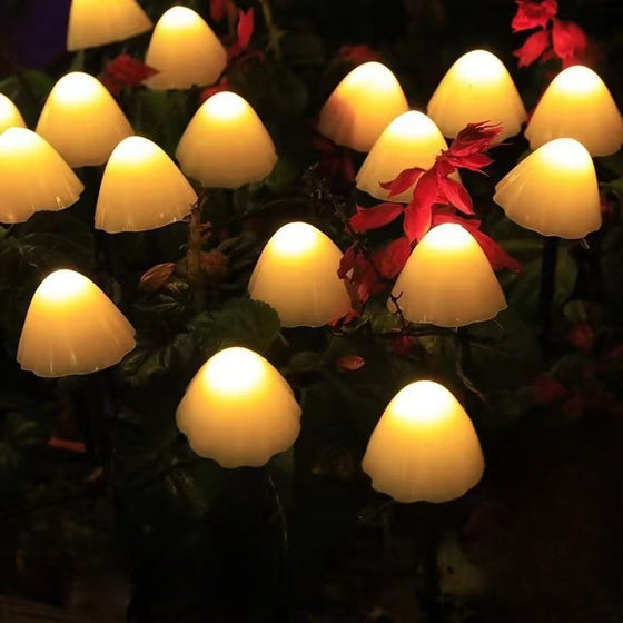 Solar LED Mushroom Light String Outdoor & Pond Lighting product image 2