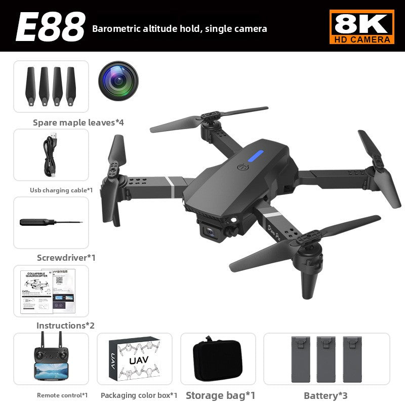 Dual-camera unmanned aerial vehicle
