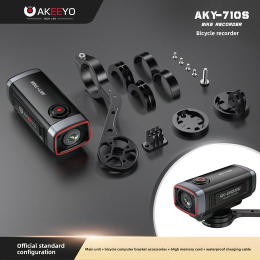 4K Waterproof Sports Action Camera for Cycling and Motorcycle Recording