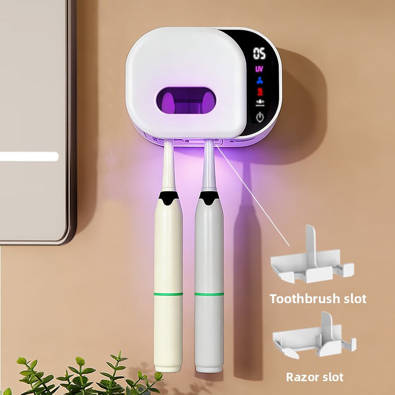 Smart Sensor Toothbrush Sterilizer with UVC Drying
