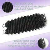 Feather Crochet Human Hair Braiding Extensions