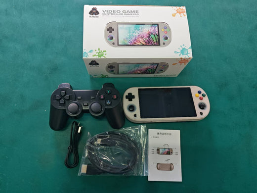Portable Retro Game Console with Dual Joystick