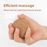 Cork Yoga Massage Ball for Muscle Relaxation
