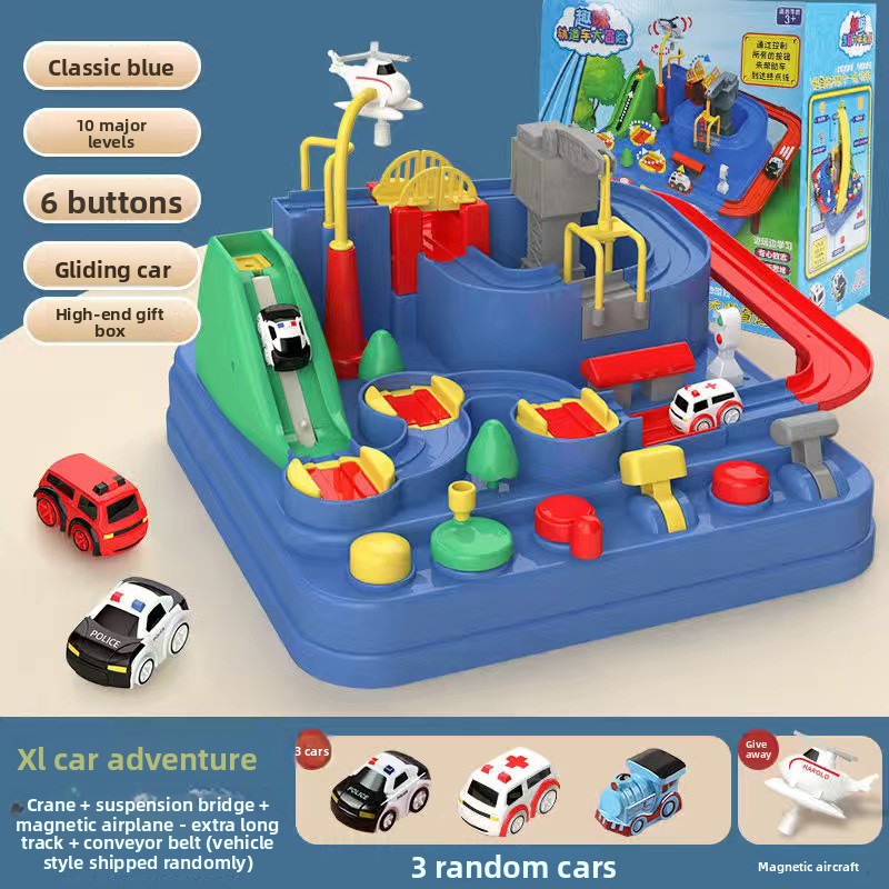 Interactive Educational Rail Car Toy