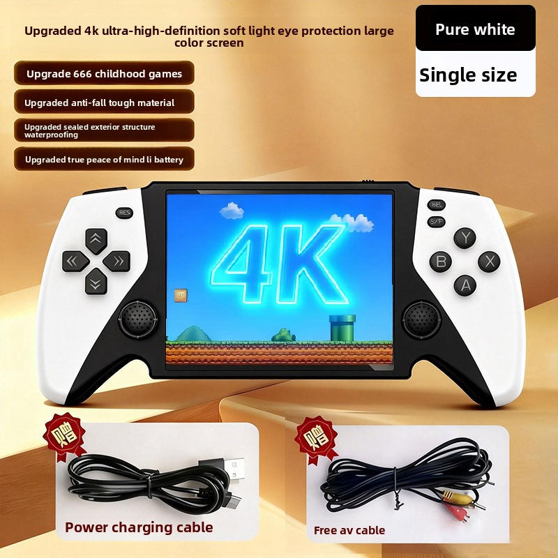 Handheld Game Console with Large Screen and Eye Protection
