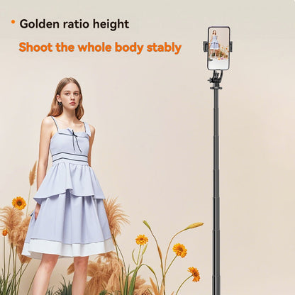 Selfie Stick Tripod with Fill Light