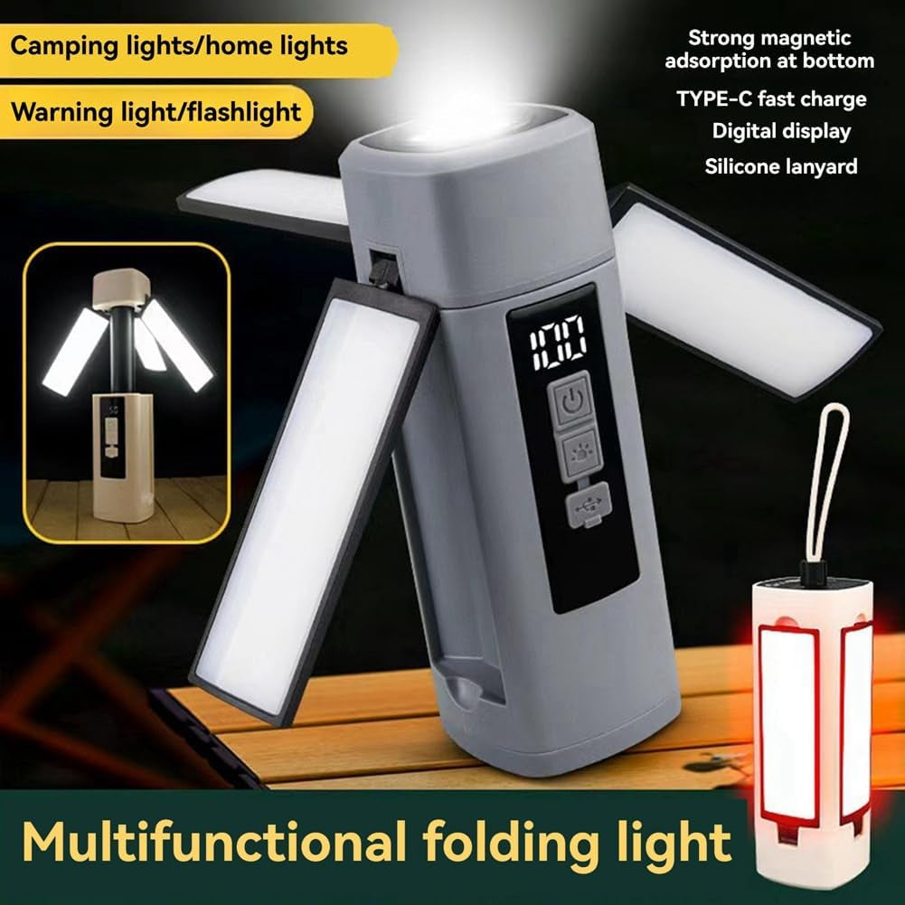 Outdoor folding camping tent lamp
