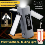 Outdoor folding camping tent lamp