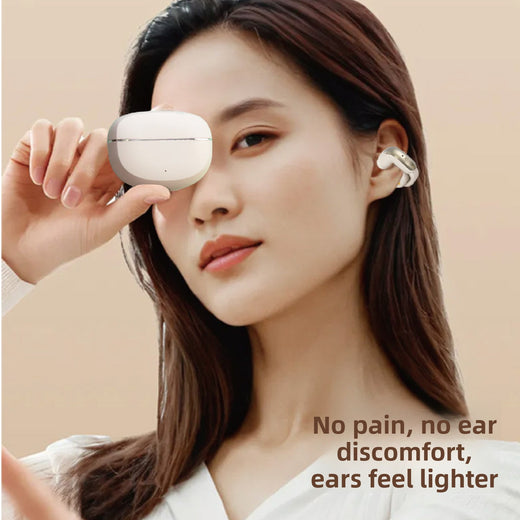 GTS31 Ear Clip Bluetooth Headset Sports Digital Display