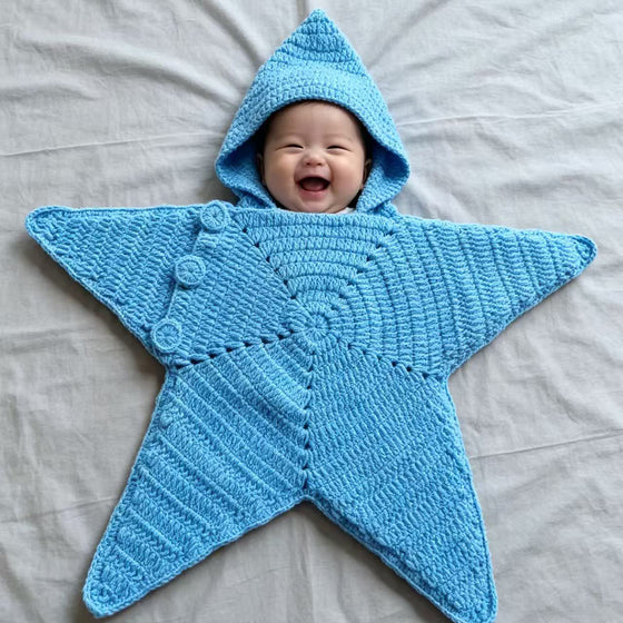 Baby Star Crochet Knit Suit product image 1