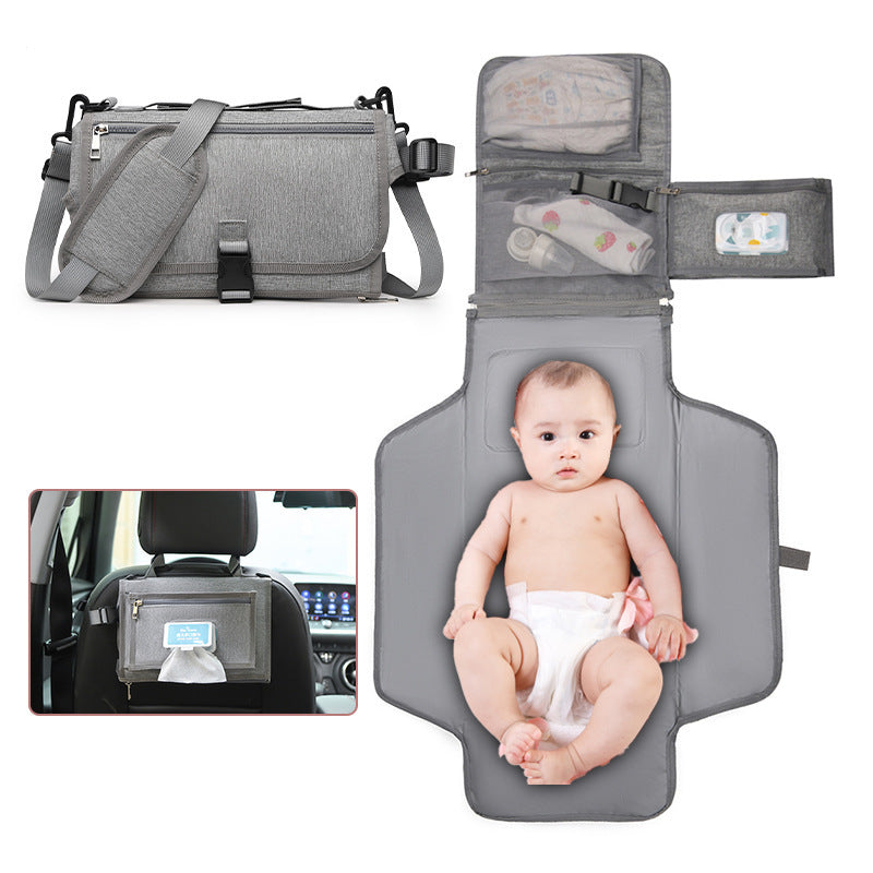 Outdoor travel foldable diaper bag