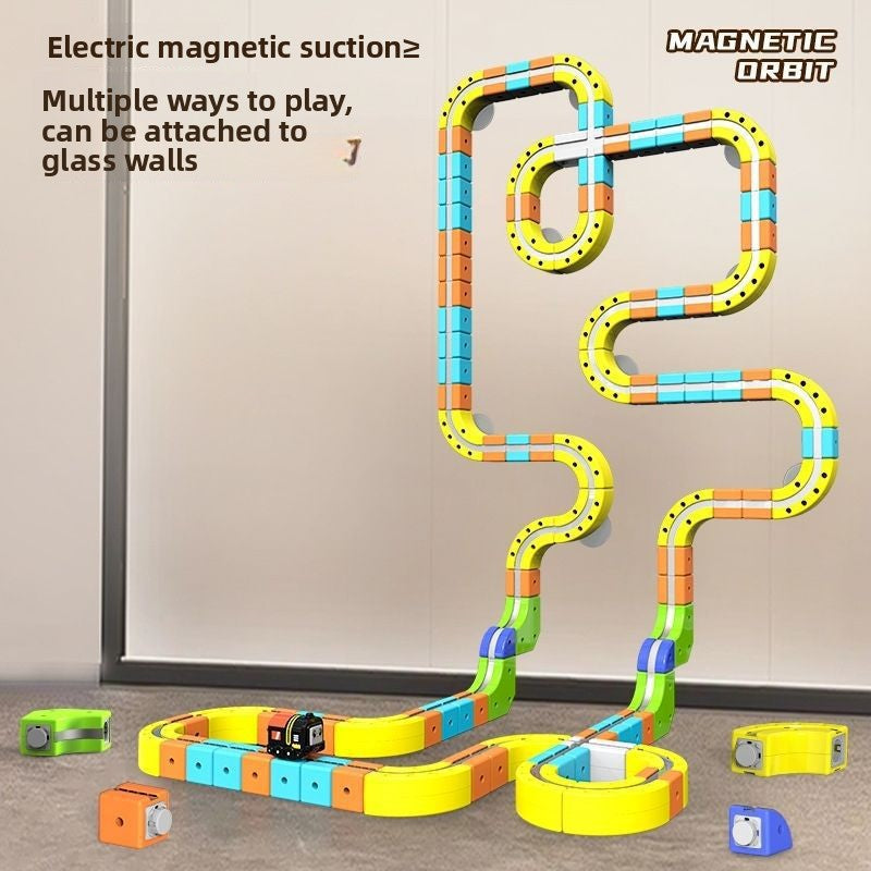 Magnetic Levitation Train Set with Building Blocks product image 1