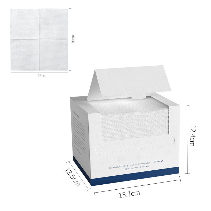 Disposable Makeup Remover Wipes Extra Thick