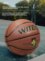 Outdoor basketball wear-resistant