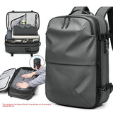 Men's Large Capacity Water-Resistant Vacuum Compression Travel Backpack