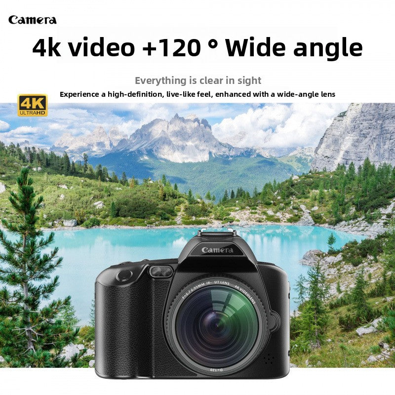 D5 WiFi Digital Camera 4K Dual Lens Night Vision