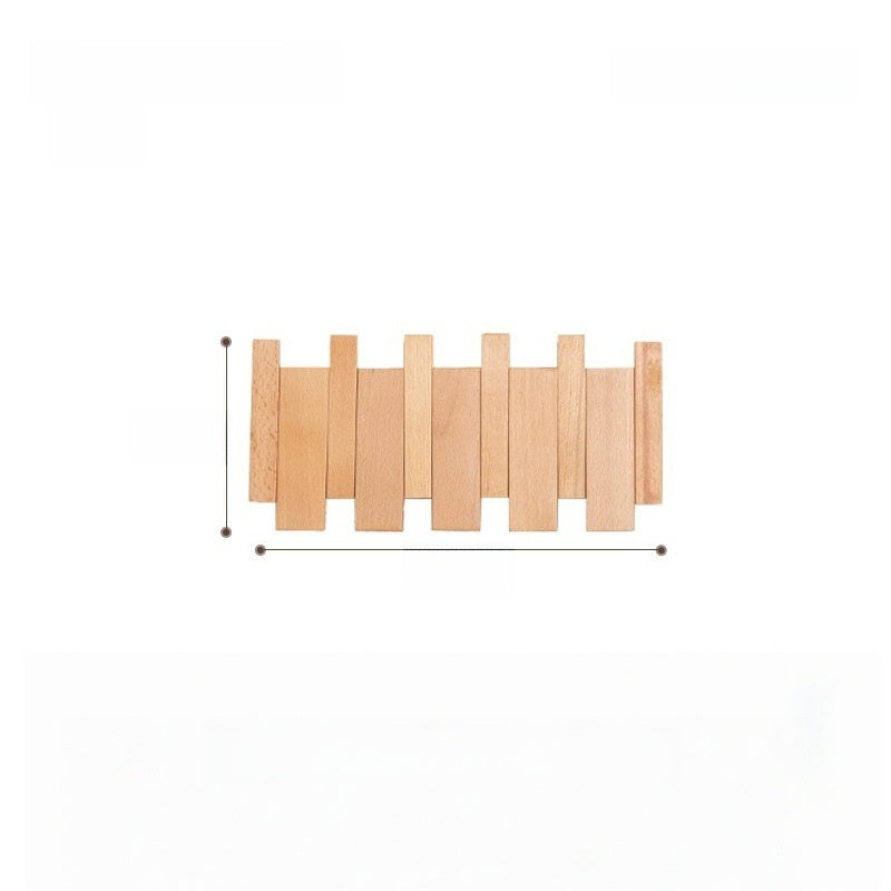 Piano Key Wall Mounted Coat Hooks