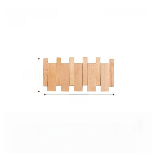 Piano Key Wall Mounted Coat Hooks