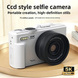 Retro 5K Flip Screen Digital Camera