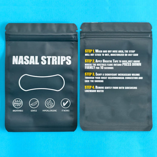 Nasal Breathing Strips for Snoring Relief and Exercise