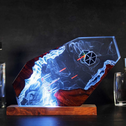 3D Galaxy Resin Star Lamp with LED Lights product image 2